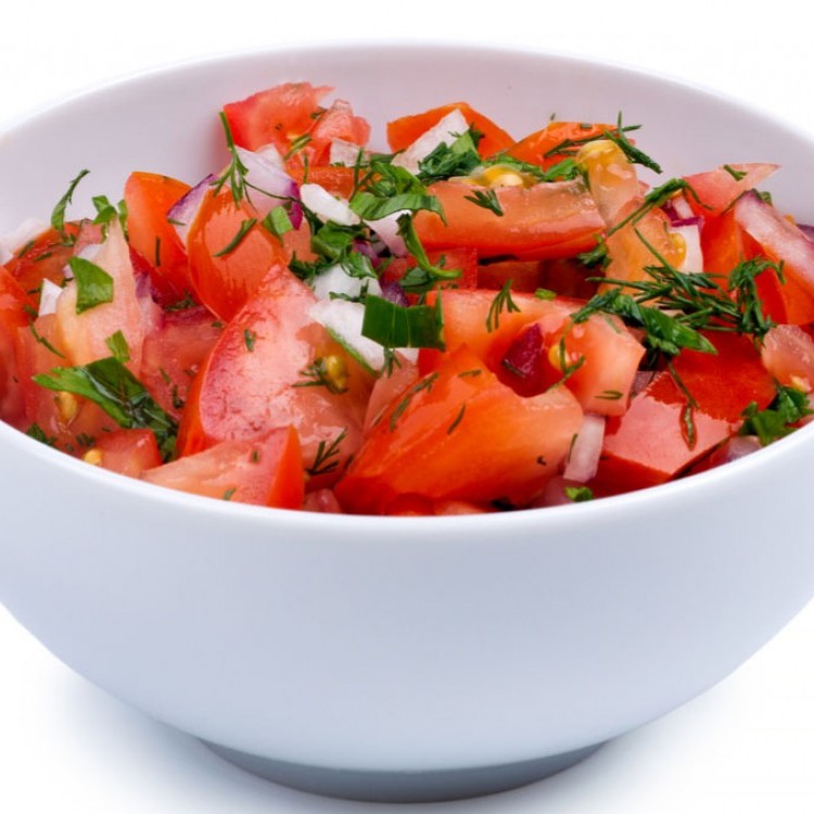 سلطة الطماطم التركية الحارة