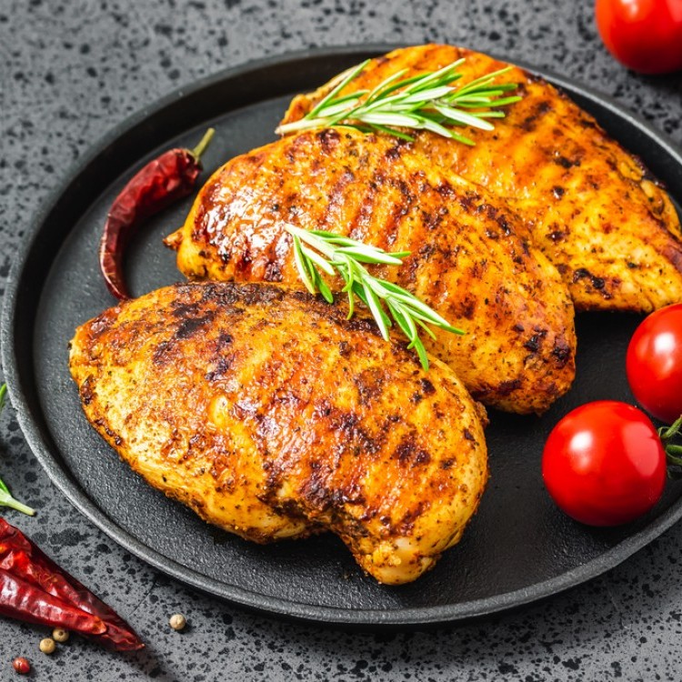 دجاج مشوي بصلصة الخردل والعسل للرجيم