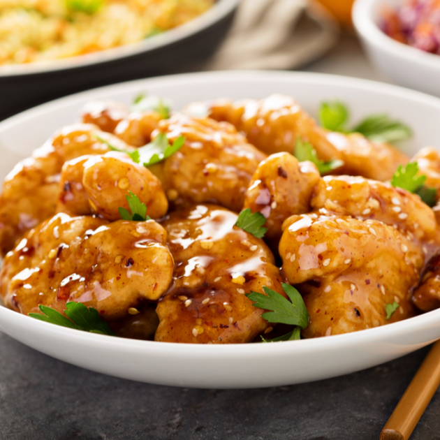 دجاج بالبرتقال على طريقة المطاعم