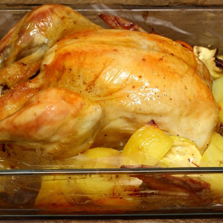 دجاج بالكيس