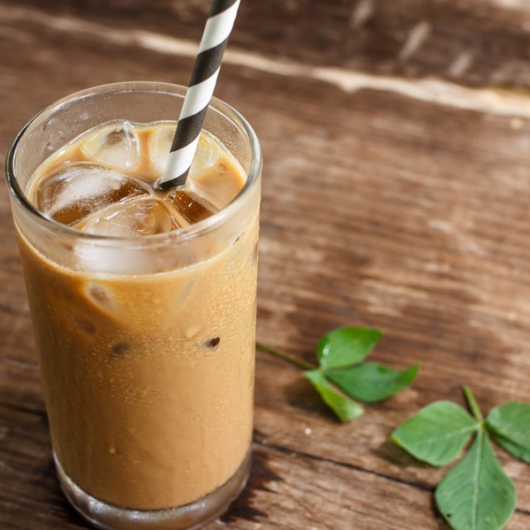 لاتيه القهوة البارد