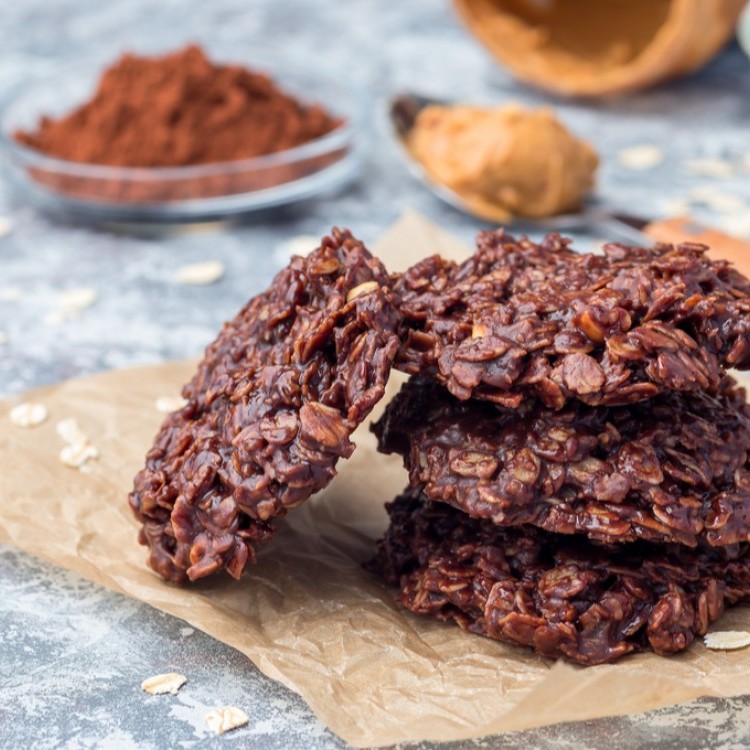 كوكيز الشوفان بدون فرن