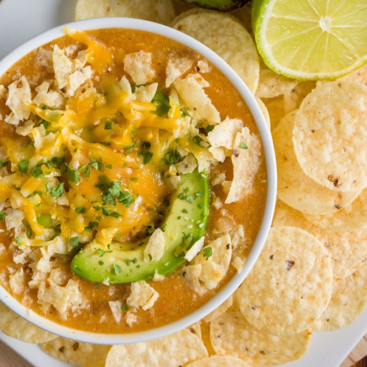 شوربة الدجاج المكسيكية