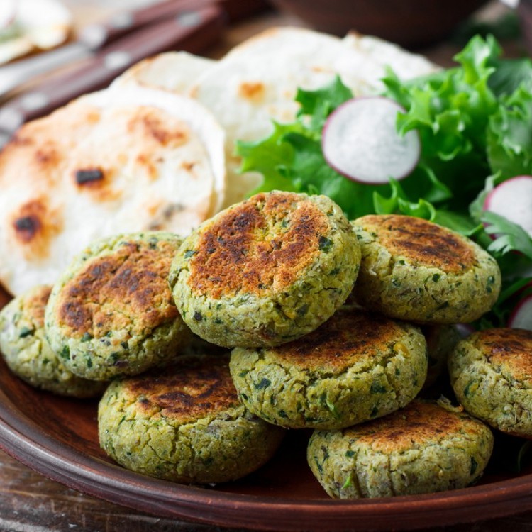 فلافل بالفرن