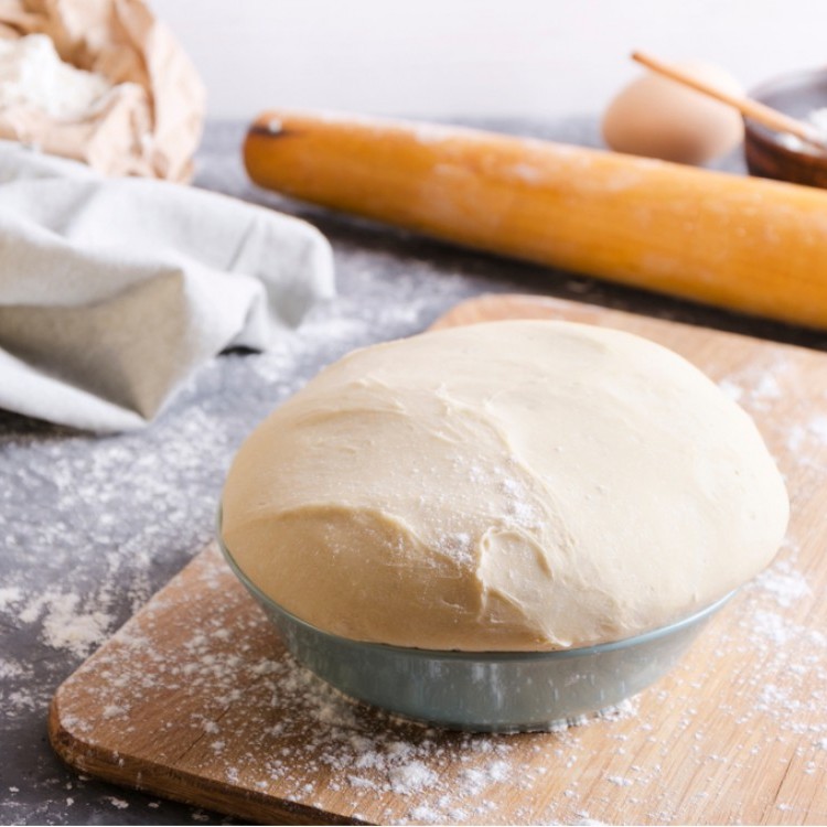 عجينة العشر دقائق بدون حليب