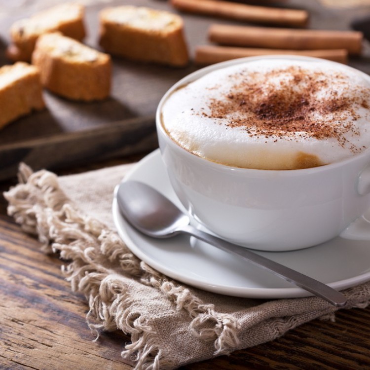 الكابتشينو برغوة الحليب