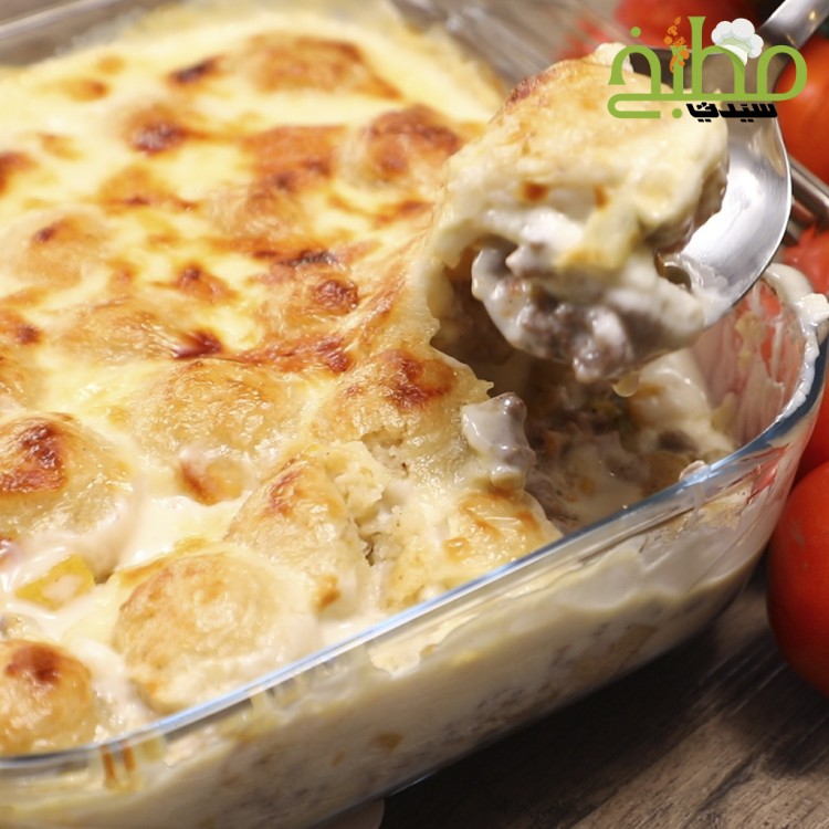 كرات البطاطس باللحم المفروم والخضار خطوة بخطوة بالصور