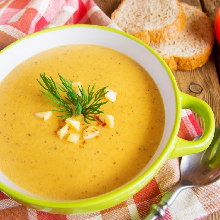 شوربة العدس والقرع