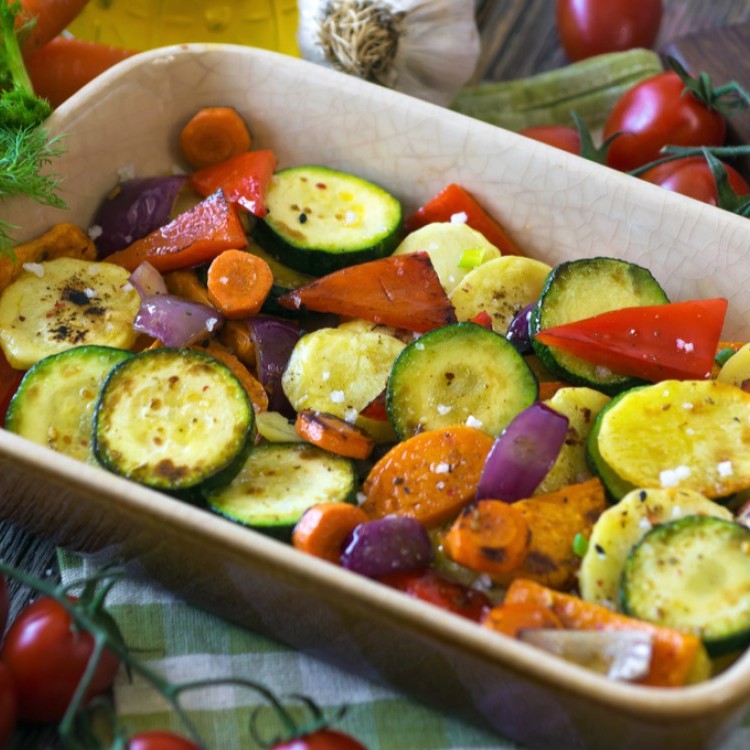 صينية خضار بالفرن للرجيم