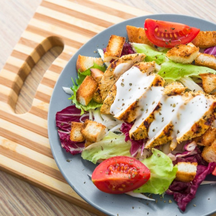 5852efb2af3b8c858a1dae6baf409ef0_w750_h750 سلطة الدجاج بصوص الرانش والخضار