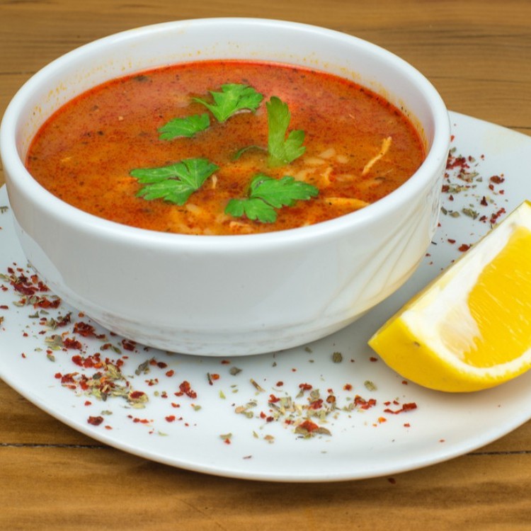 شوربة شوفان كويكر بالدجاج