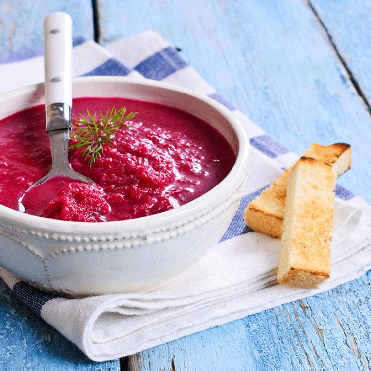 شوربة الشمندر الباردة