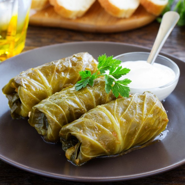 ملفوف كرنب بالبرغل