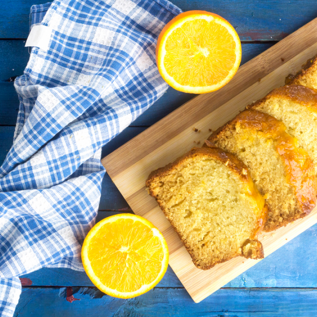 كيكة البرتقال الهشة