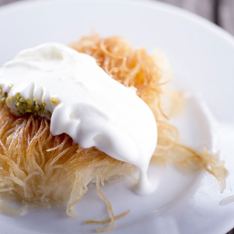 القشطة من الحليب المجفف