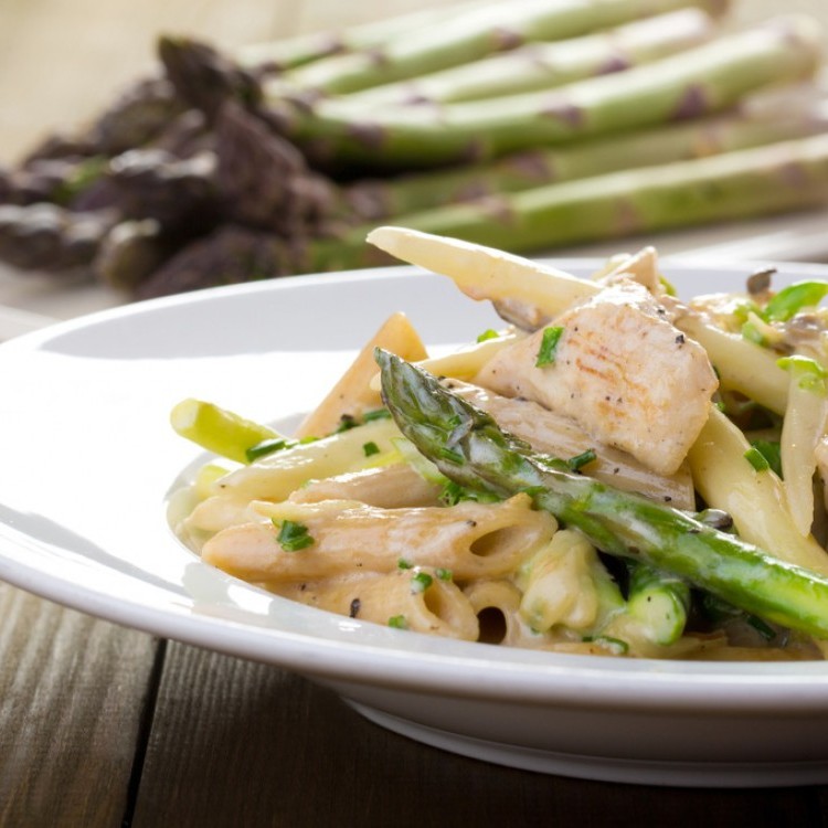 باستا بالهليون والدجاج لرجيم مثالي