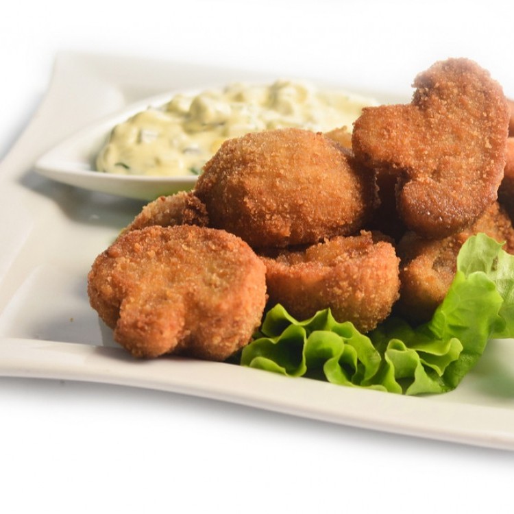 المشروم المقلي المقرمش