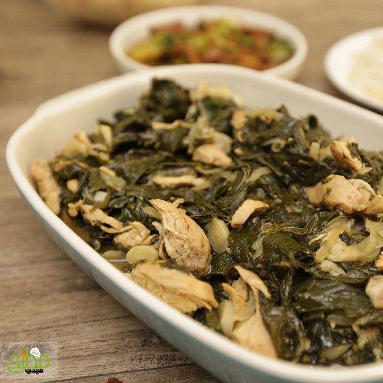 a115f1700626d6a2260d9892de9f45d1_w750_h750 ملوخية ورق بالدجاج خطوة بخطوة بالصور