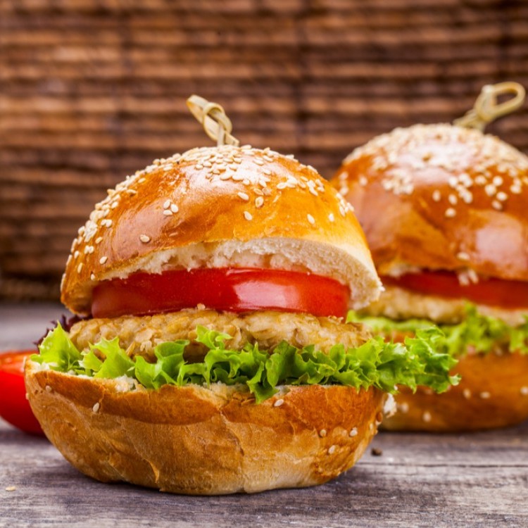 برجر دجاج مشوي