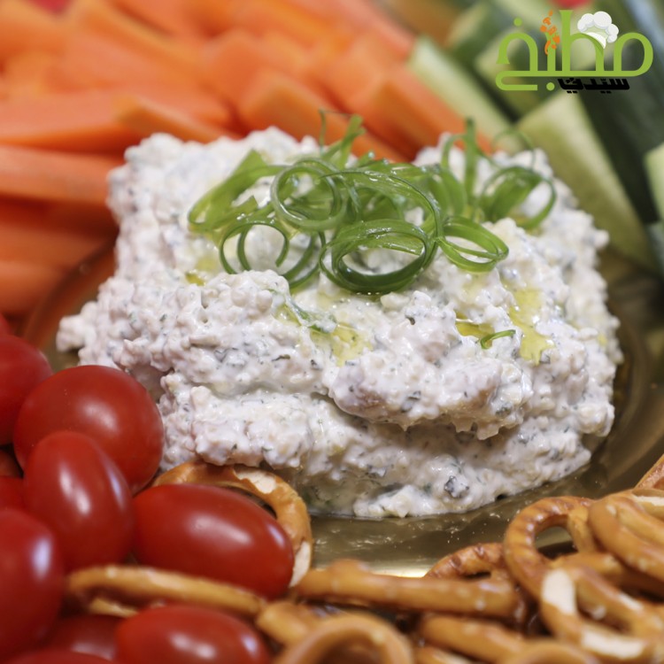 bf038491a8d7fdd38542561f752d7f4f_w750_h750 تغميسة لبنة بالنعناع والجوز خطوة بخطوة بالصور