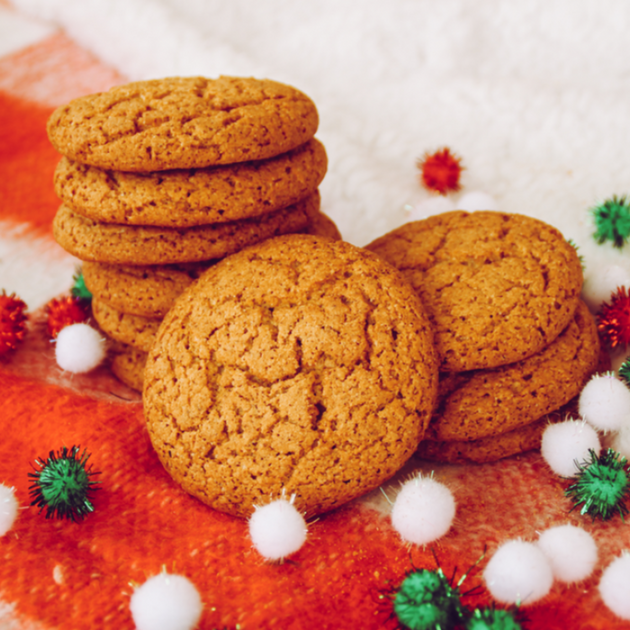 كوكيز الزنجبيل الطري