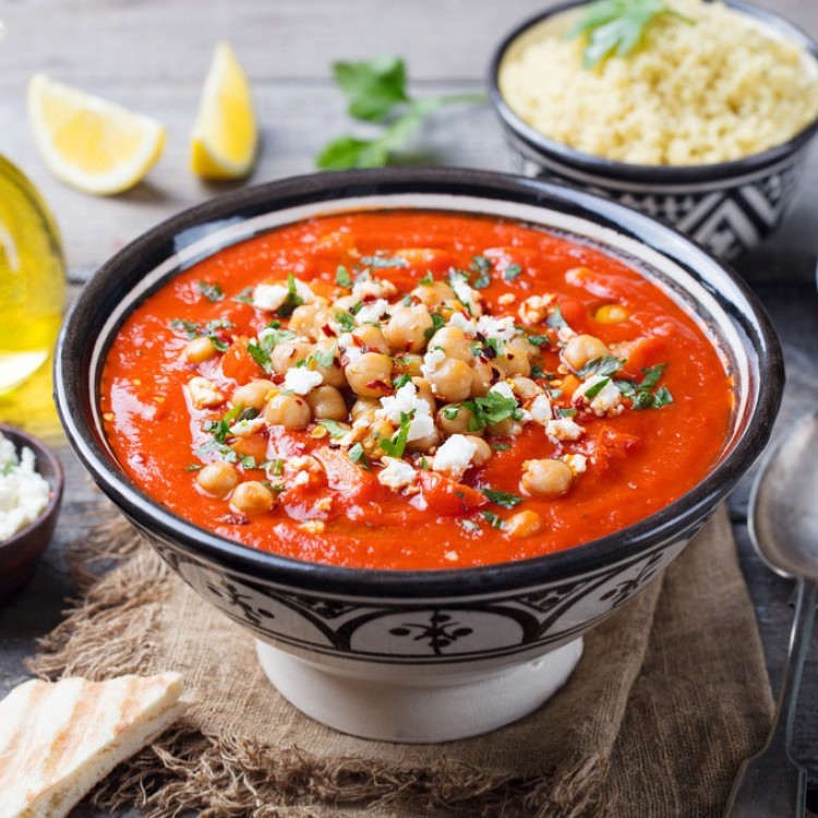 شوربة الحمص المغربية