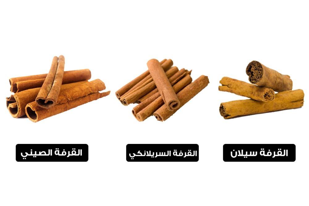 أنواع القرفة