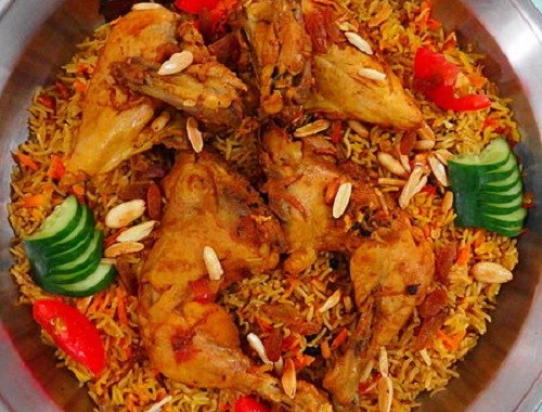 طريقة عمل الأرز البخاري بالدجاج