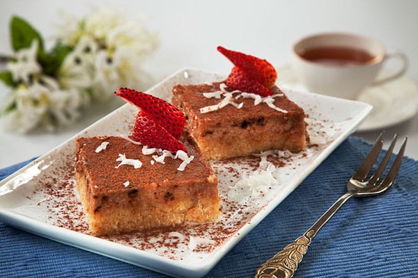 حلو السميد وجوز الهند