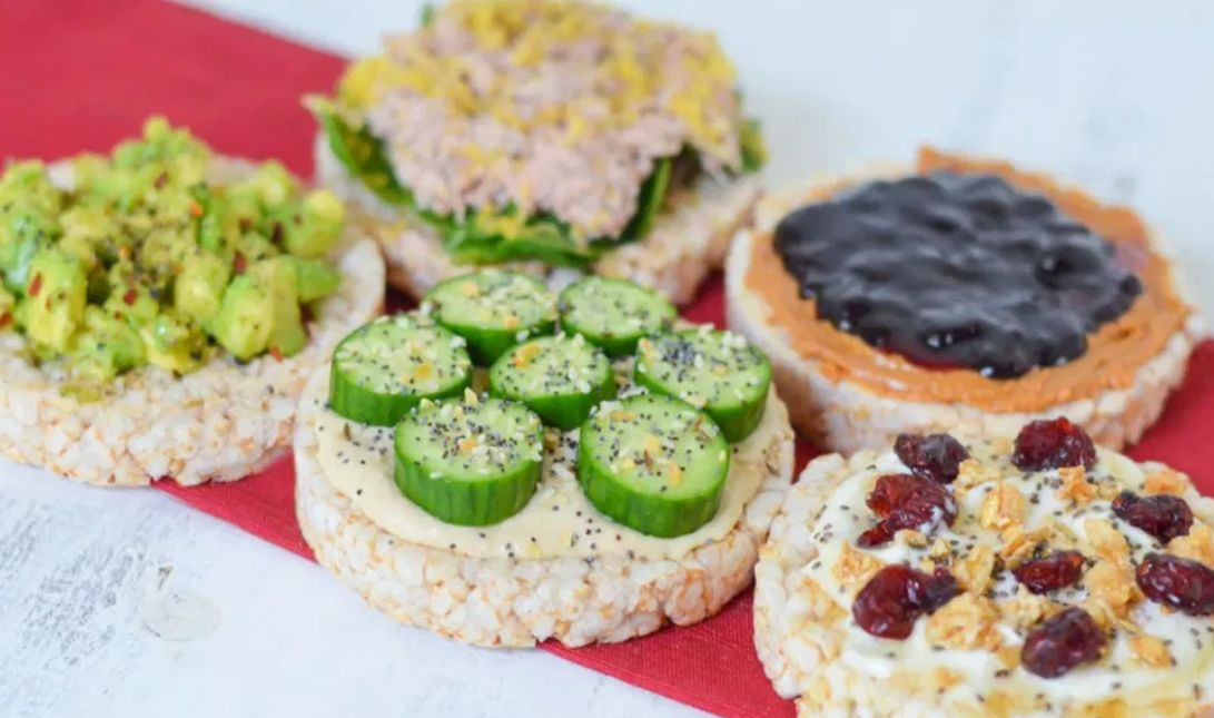 شطائر بخبز الأرز