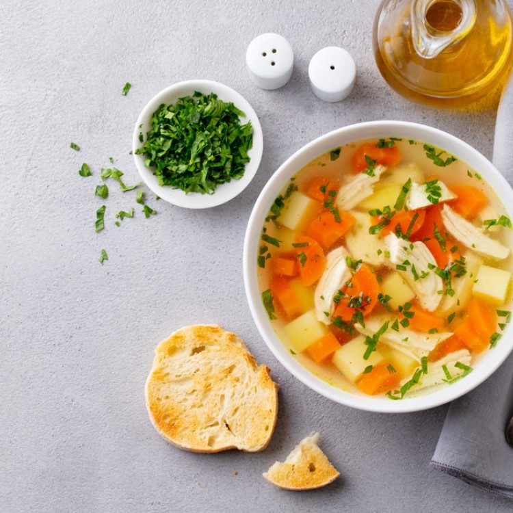 شوربة البطاطس والجزر