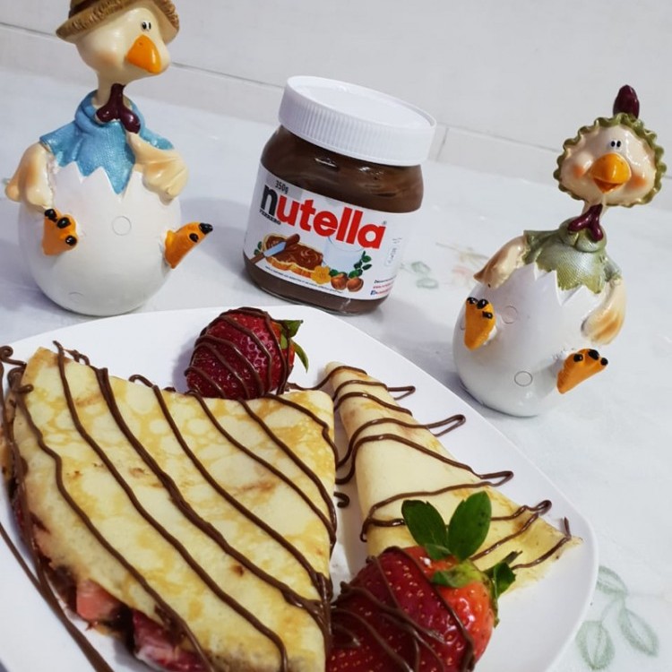 كريب النوتيلا