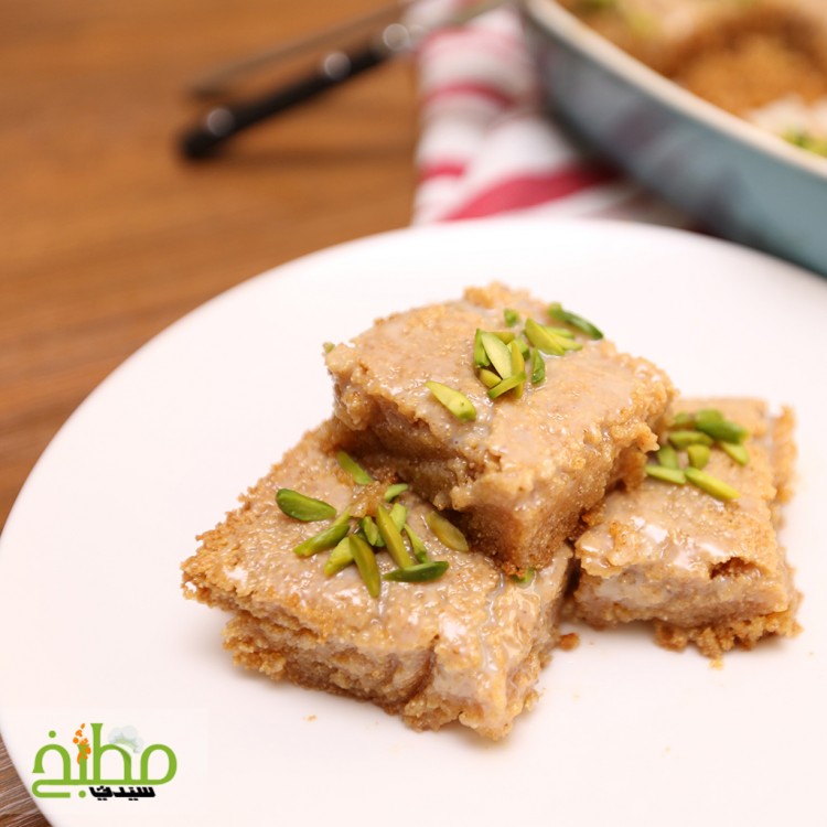 e6dca07f4126c5a78ca70428d8ea4e42_w750_h750 بسبوسة الحليب المحموس خطوة بخطوة بالصور