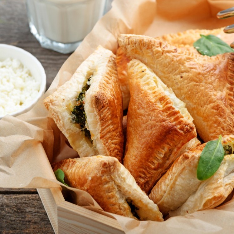 مورقة بالسبانخ