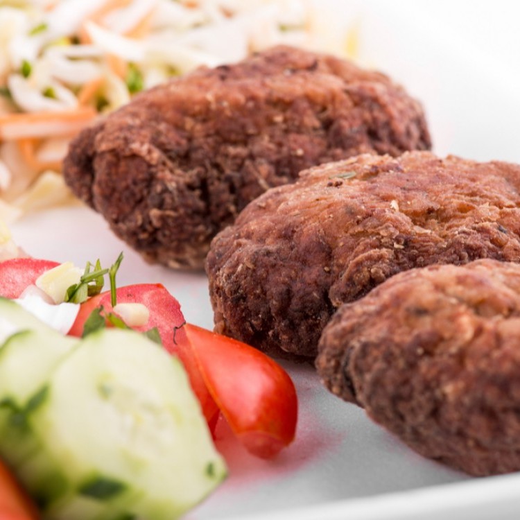 كرات البرغر بالجبن