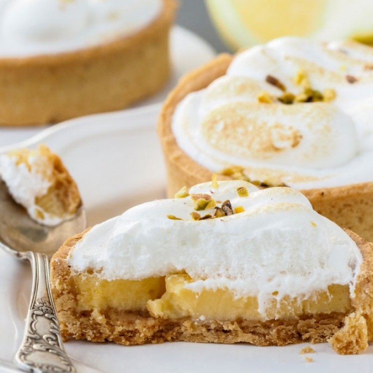 تارت المراينج بالليمون