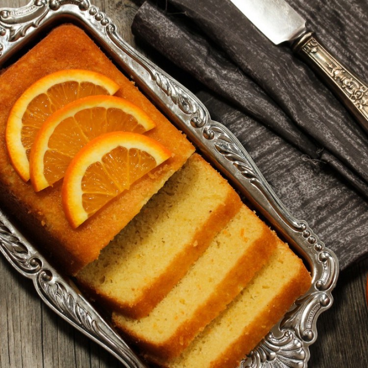 كيكة البرتقال بدون بيض