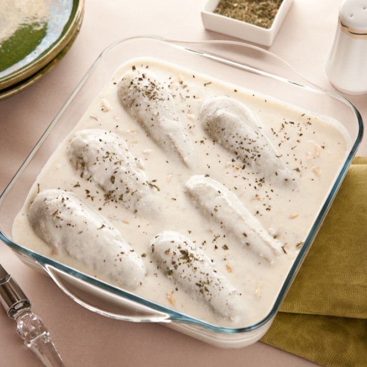 محشي كوسا باللبن