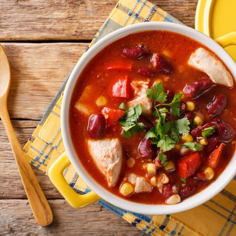 شوربة الدجاج المكسيكية للرجيم