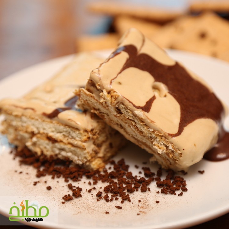 حلى النسكافيه البارد خطوة بخطوة بالصور