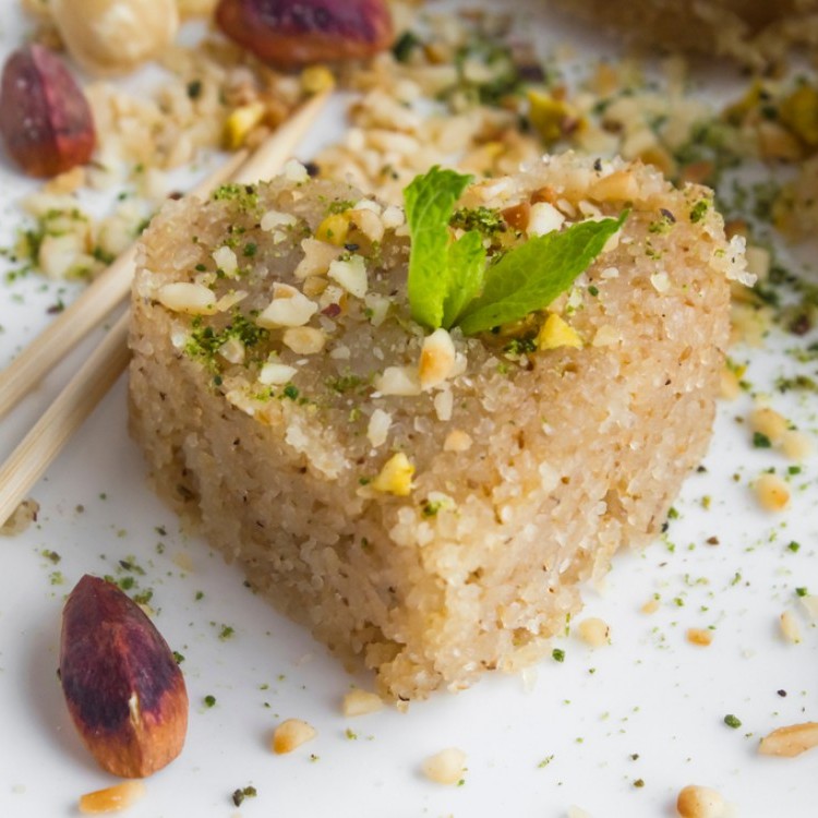 حلى السميد على الطريقة التركية