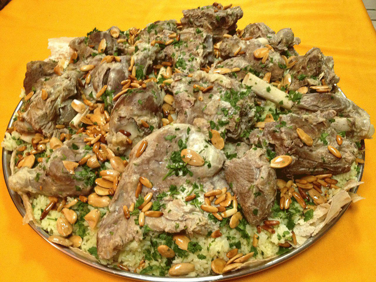 طريقة عمل المنسف الاردني