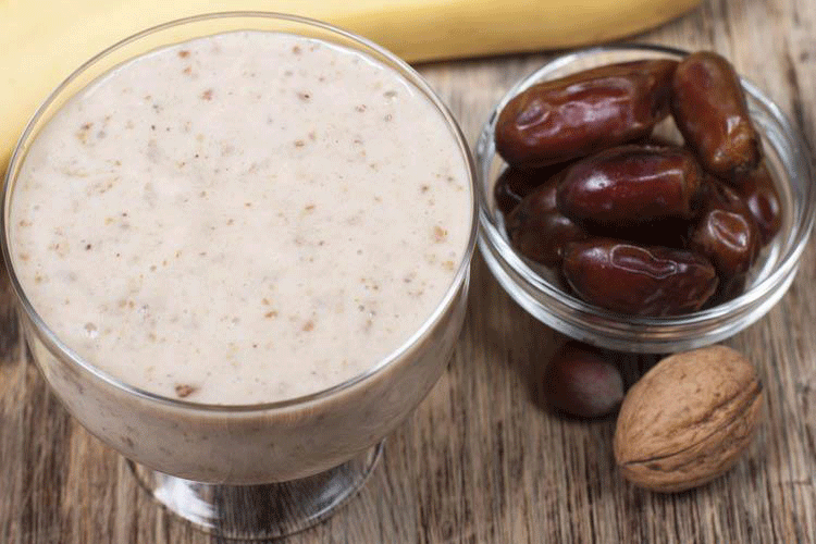 tmrr-1 طريقة تحضير مشروب التمر بالحليب