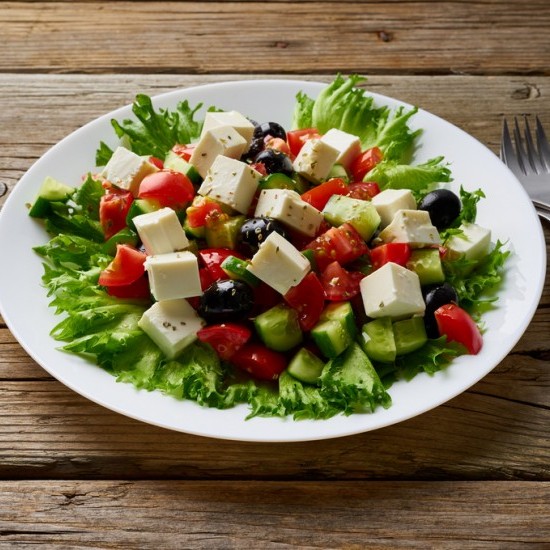 1ff5a18fad5937c024e7e6d876fc3b25_w550_h550 سلطة خضار مشكلة بالجبن الأبيض