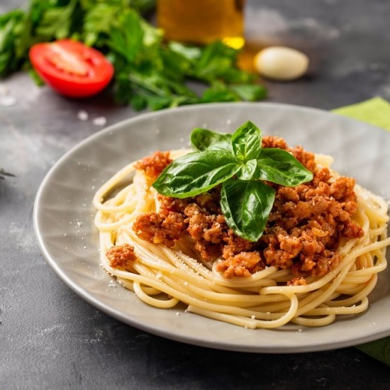 4ecbcca6fdf6e91366d31adc69b552e5_w550_h550 باستا بولينيز باللحم والريحان