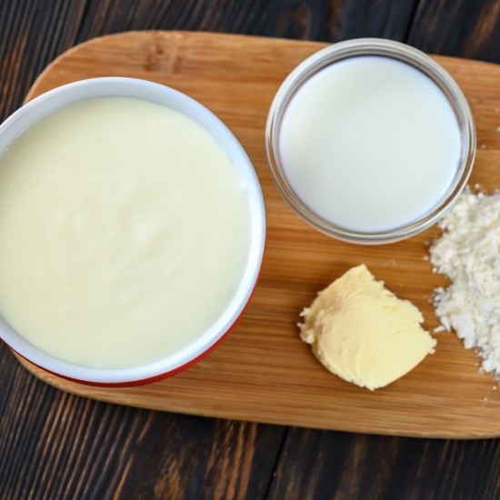 صلصة البشاميل السهلة