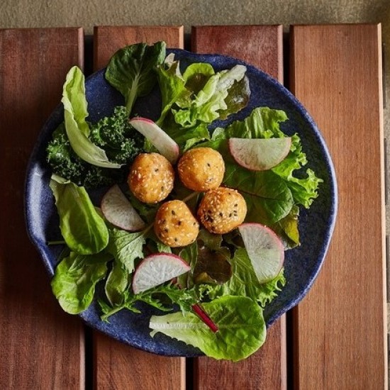 b443df84b430fc9a3cba4c2cbc153ff5_w550_h550 سلطة الخضار مع جبن الماعز المقلي