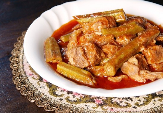 طريقة عمل ملاح البامية السودانية