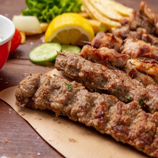 كباب لحم بالأعشاب