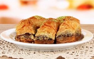 البقلاوة بالجوز